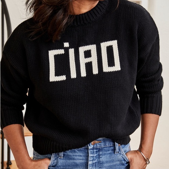 Clare V Sweaters - Clare V Ciao Drop Shoulder Sweater